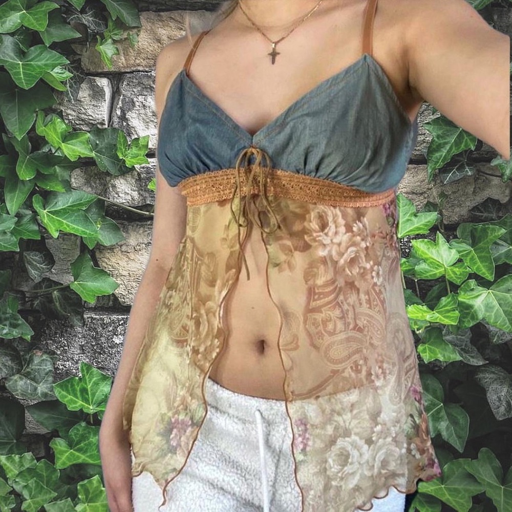 Fairy grunge top vintage